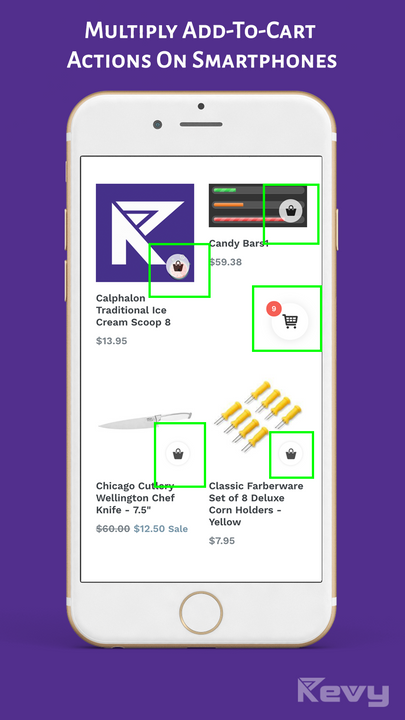 Multiply and boost the add-to-cart actions on mobile screens