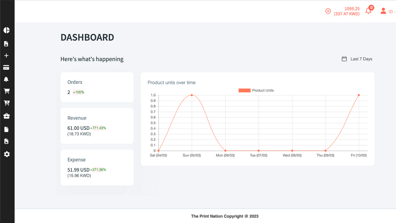 Merchant Dashboard