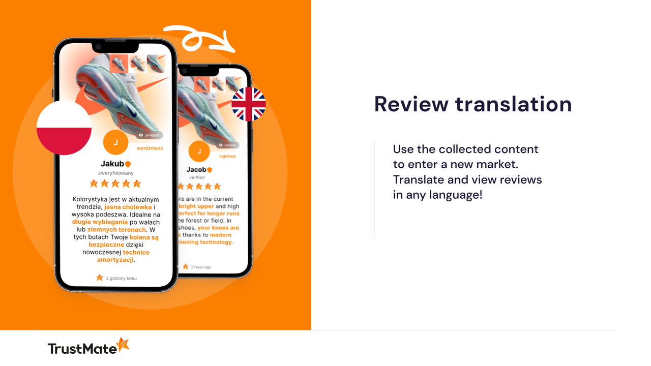 Translate all collected reviews and give yourself a solid start