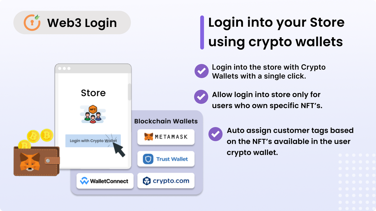 Shopify Web3 Login and NFT Token Gating - NFT based Token gating