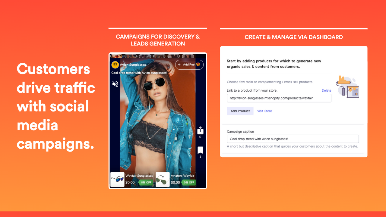 Frills ‑ Social e‑commerce app