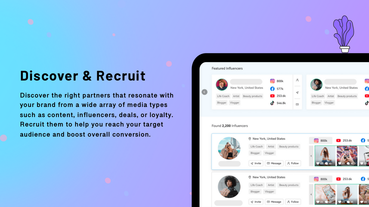 Discover & Recruit