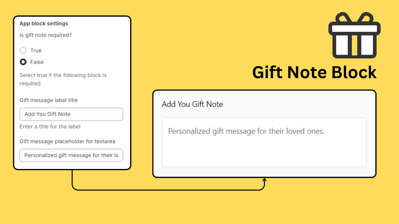 TSS Checkout Customization - Gift Note