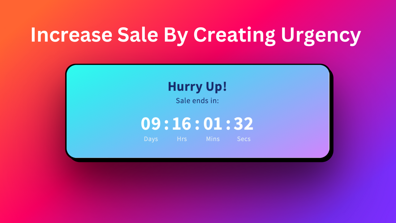 IA: Sales Countdown Timer Bar