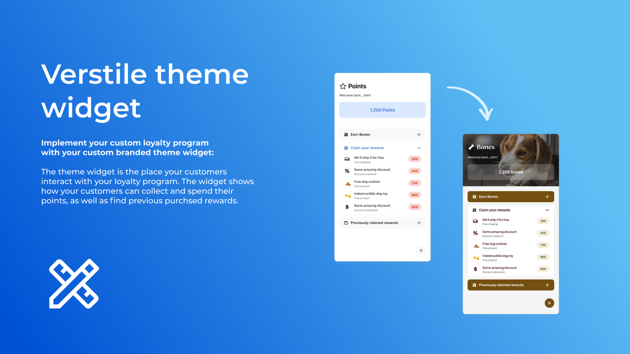 Versatile theme widget