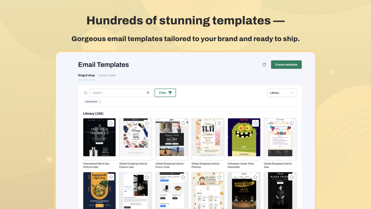 Email templates