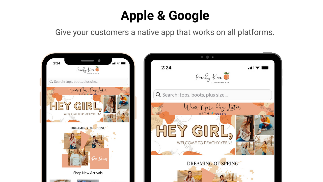 Apple and Google Mobile App