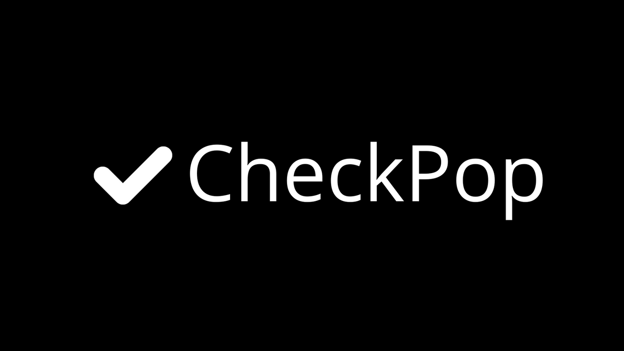 CheckPop ‑ Terms & Conditions