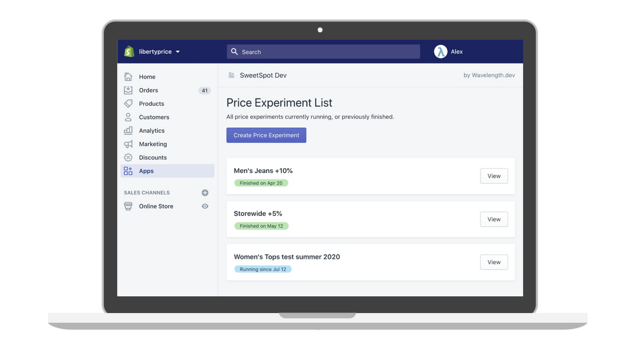 SweetSpot Price Optimization