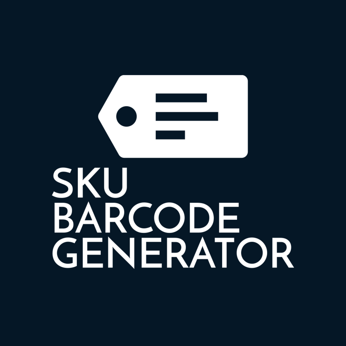 Easy SKU and Barcode Generator Shopify App