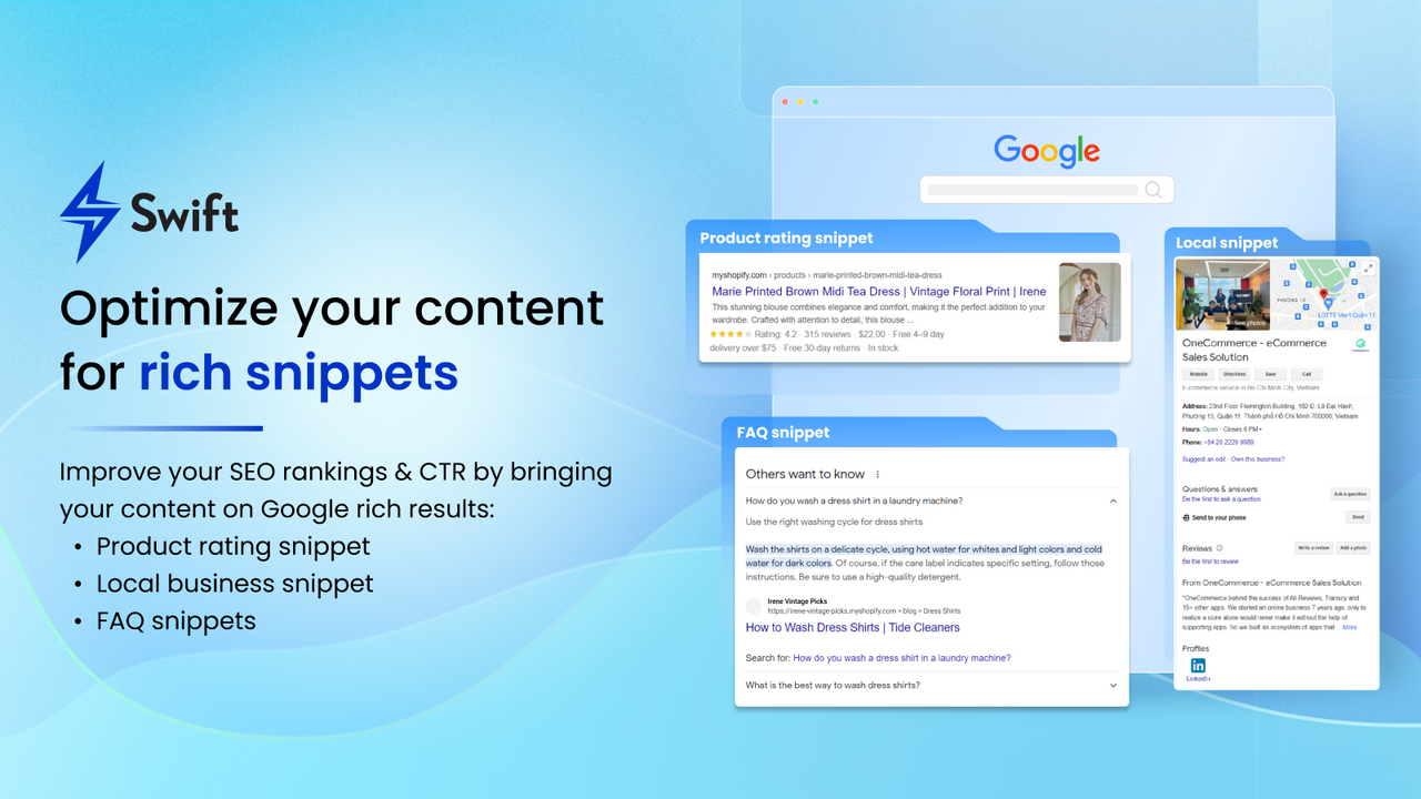 Optimize your SEO content for rich snippets