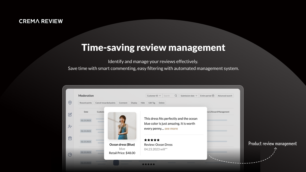 Time-saving review management