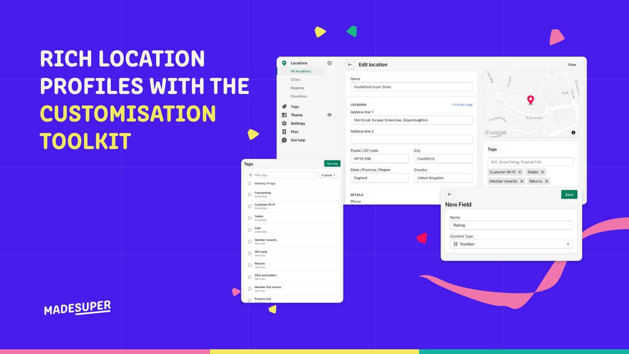 Rich location profiles