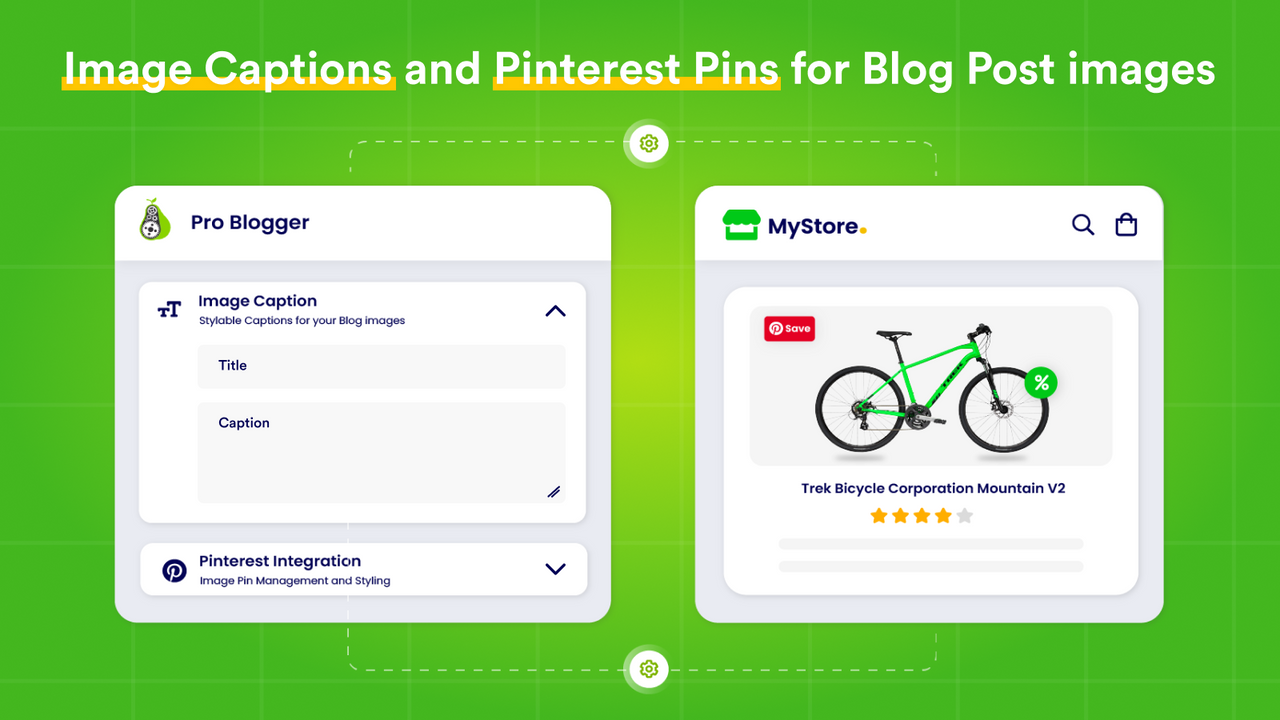 Image Captions and Pinterest Pins for your Blog