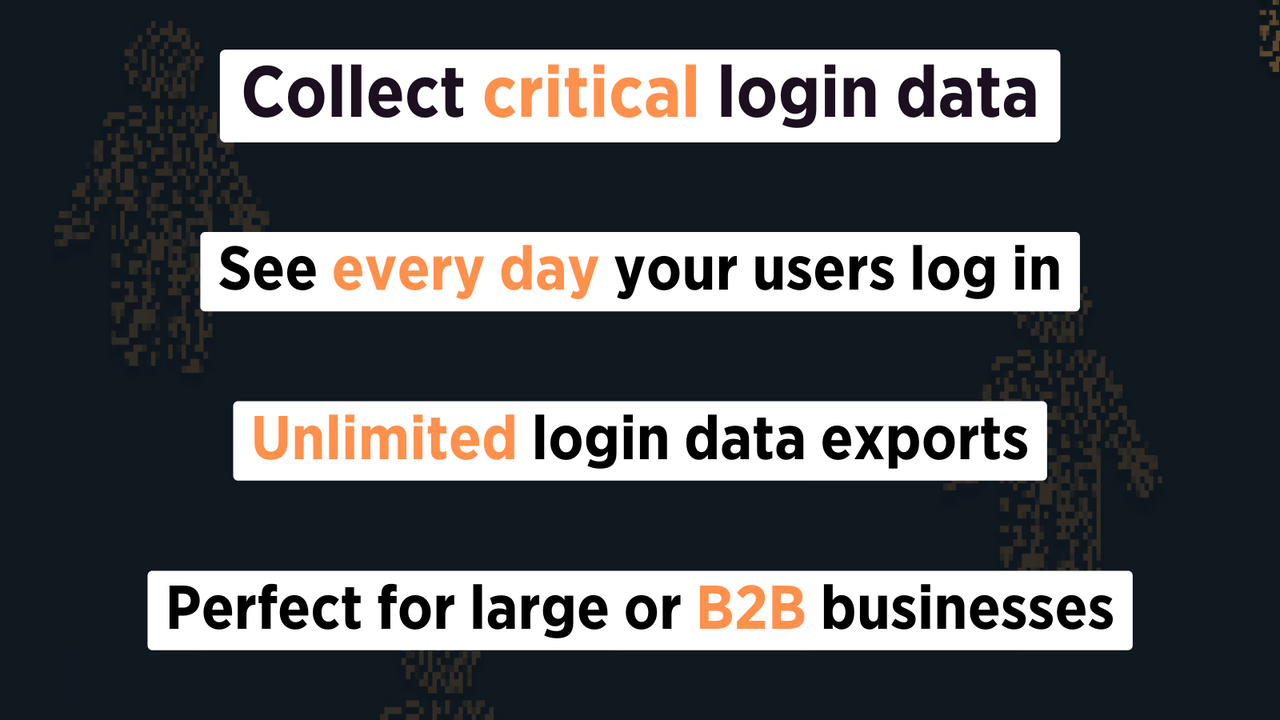 describing the features of Last Login primarily data logging