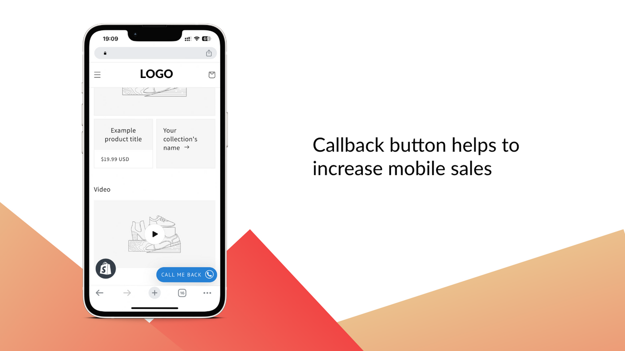 Callback button on iOS