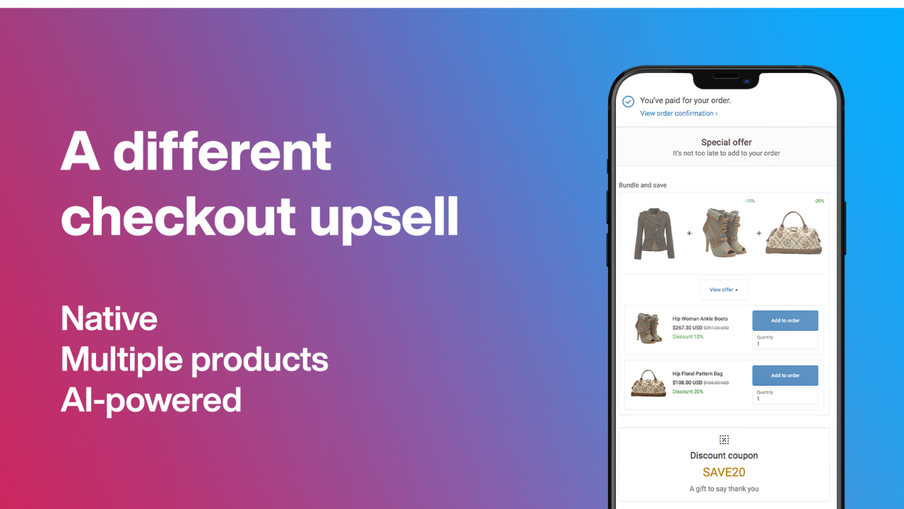 Argo checkout upsell featured image