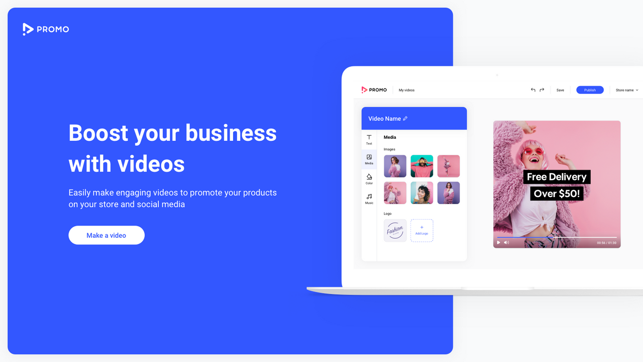 Landing page