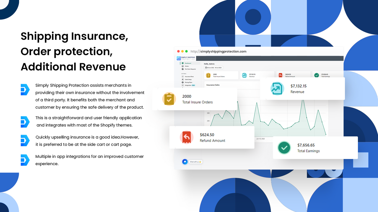 Simply Shipping Protection Dashboard