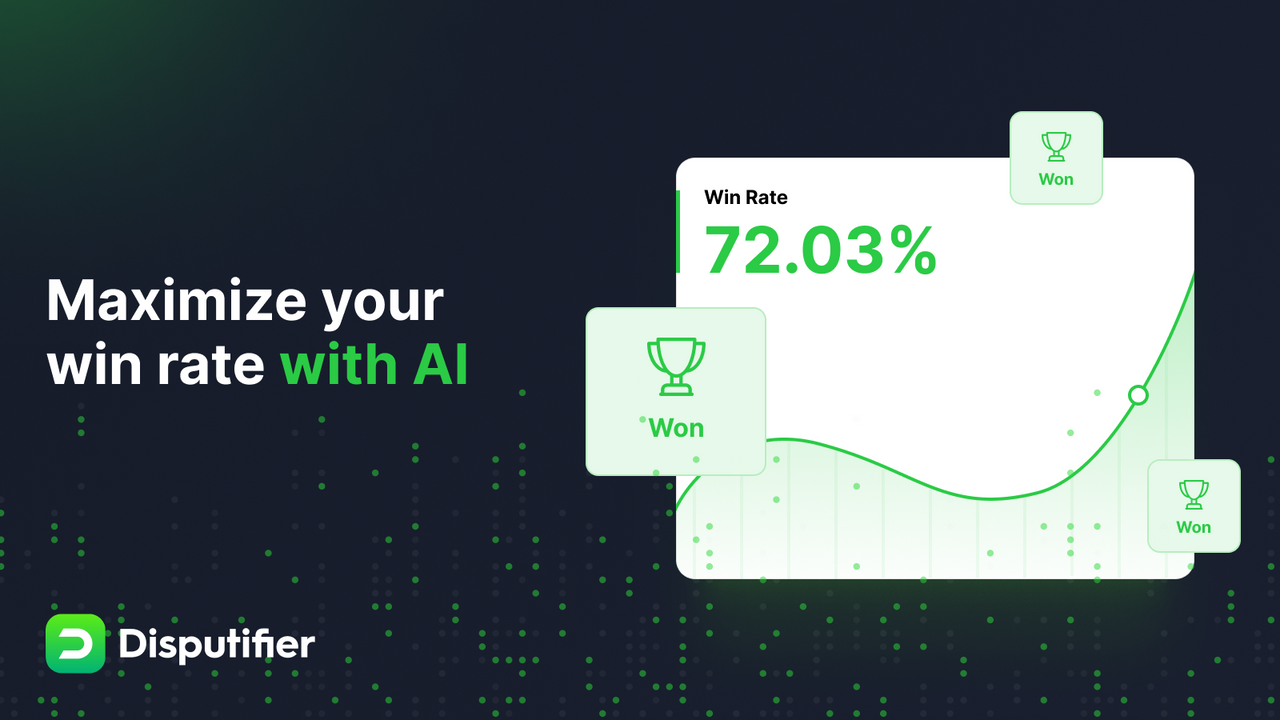 Increase dispute win rate and chargeback win rate, fraud blocker