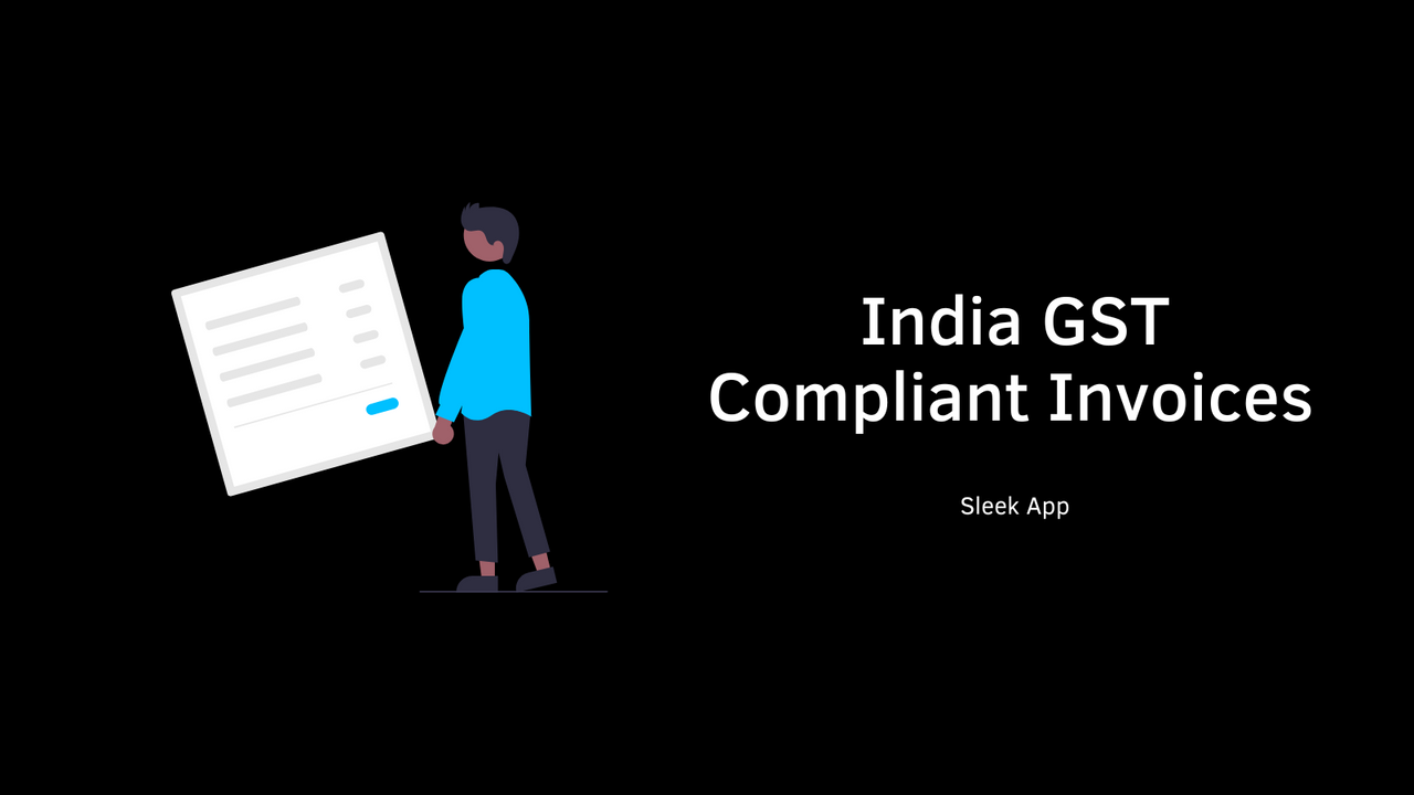 Sleek GST Invoices ‑ India