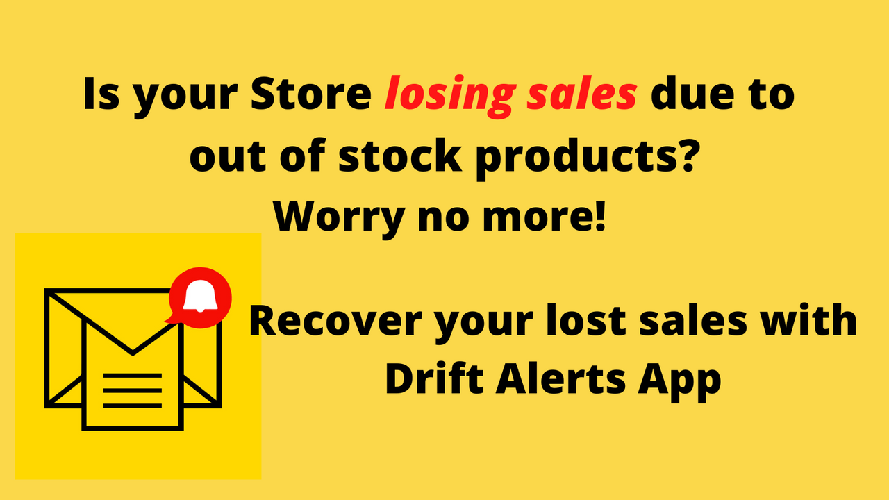 Drift Alerts