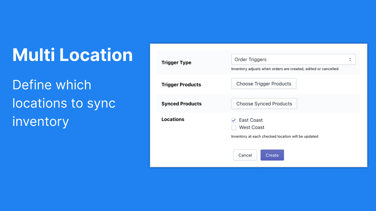 Support for multiple locations