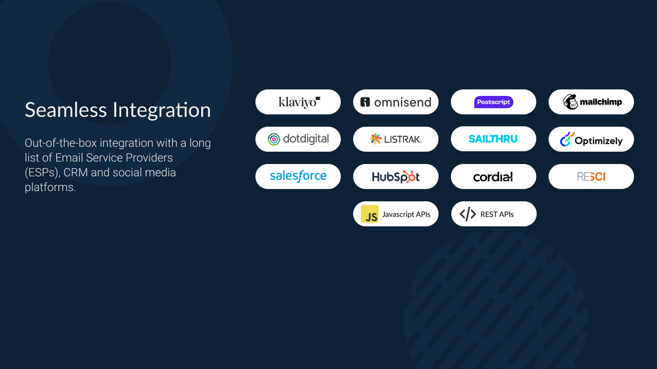 Seamless integrations that drive value