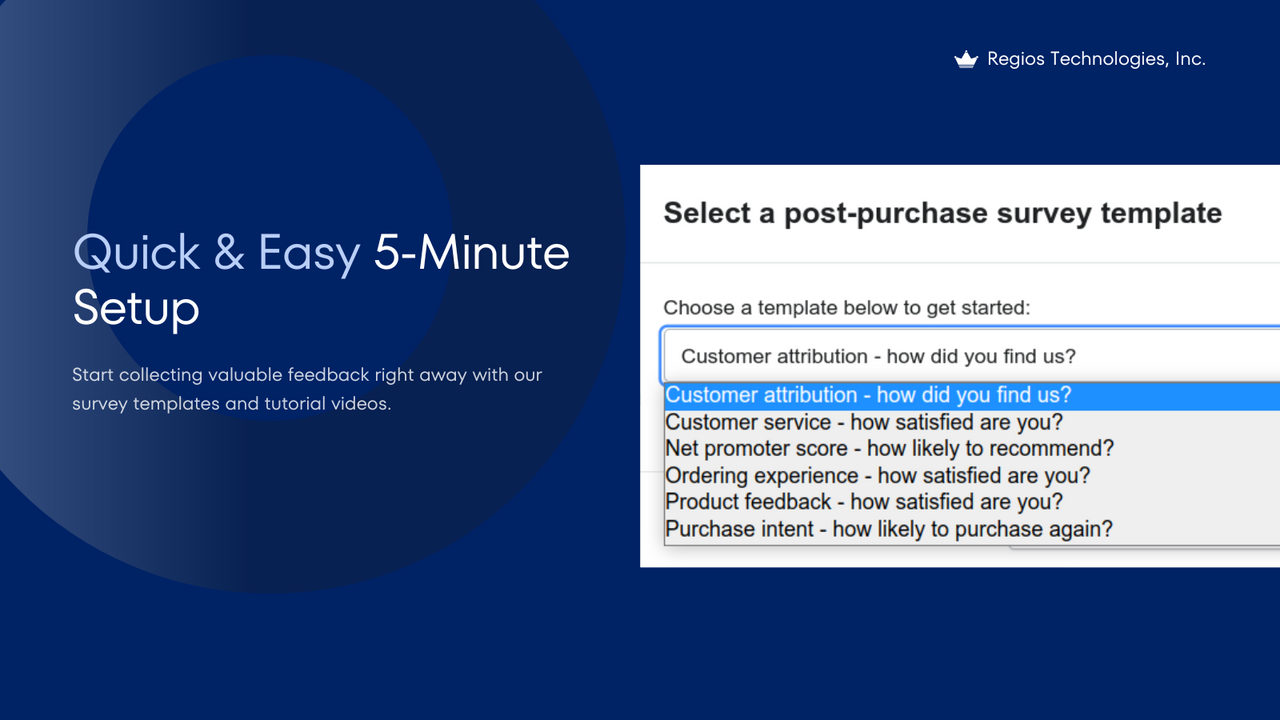 Quick & Easy 5-Minute Setup: Start collecting feedback fast.
