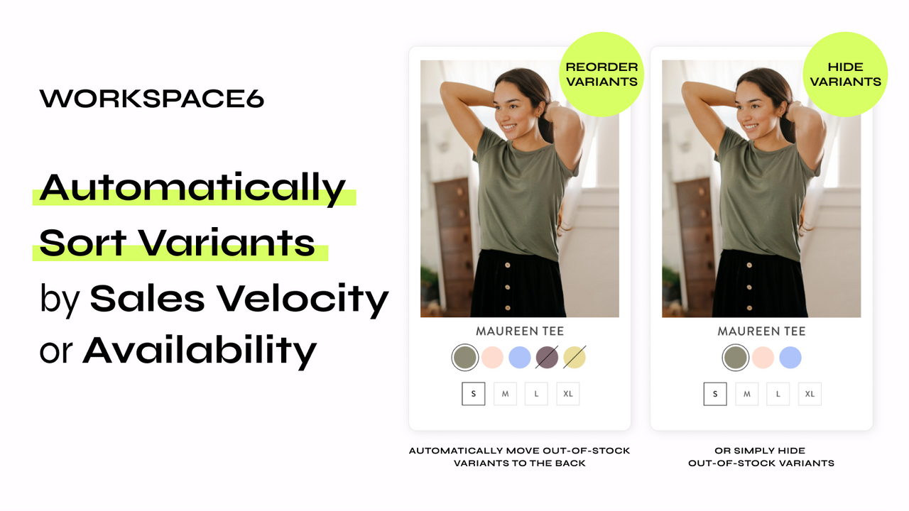 Automatically Sort Variants by Sales Velocity or total inventory