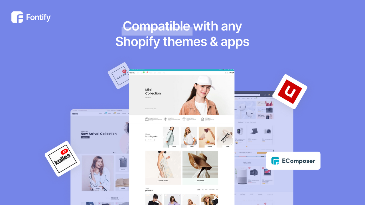 Compatible with all Shopify themes