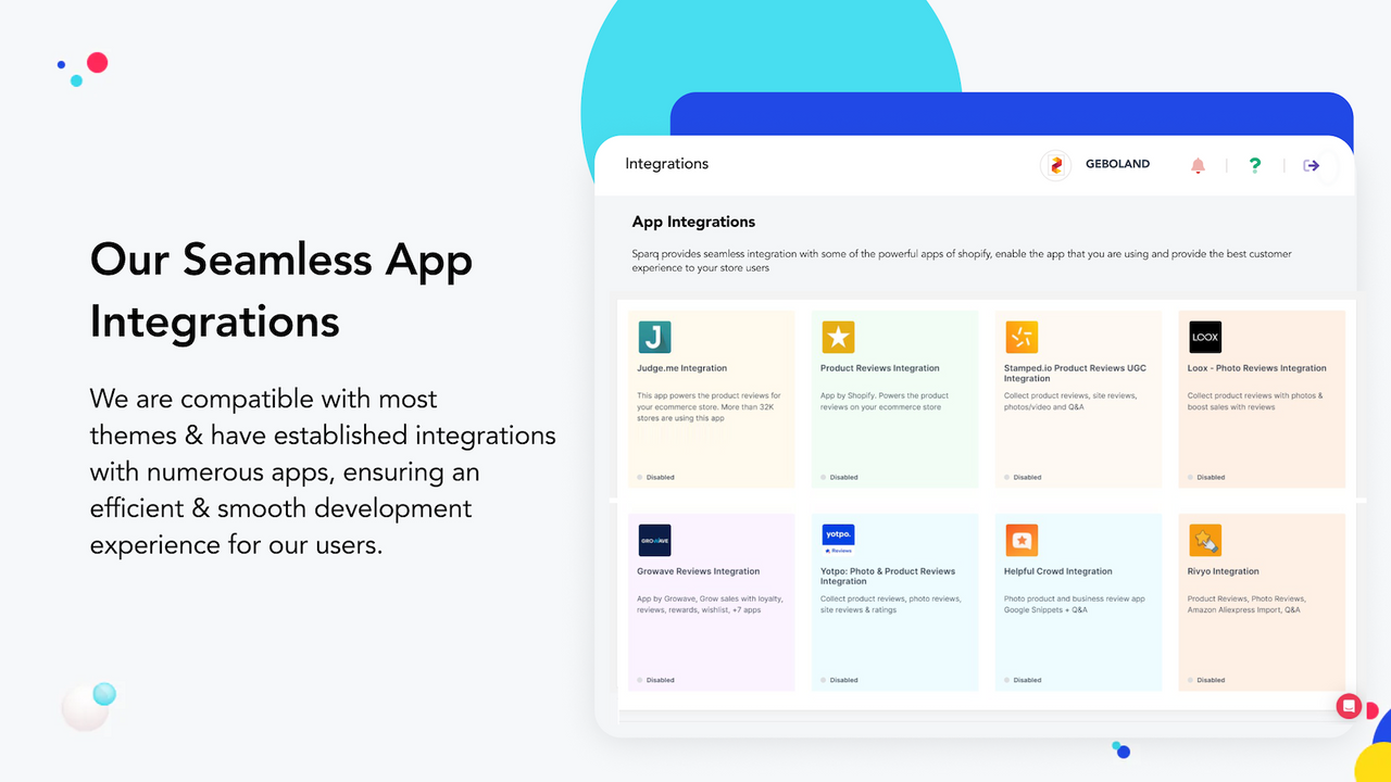 Seamless App Integrations