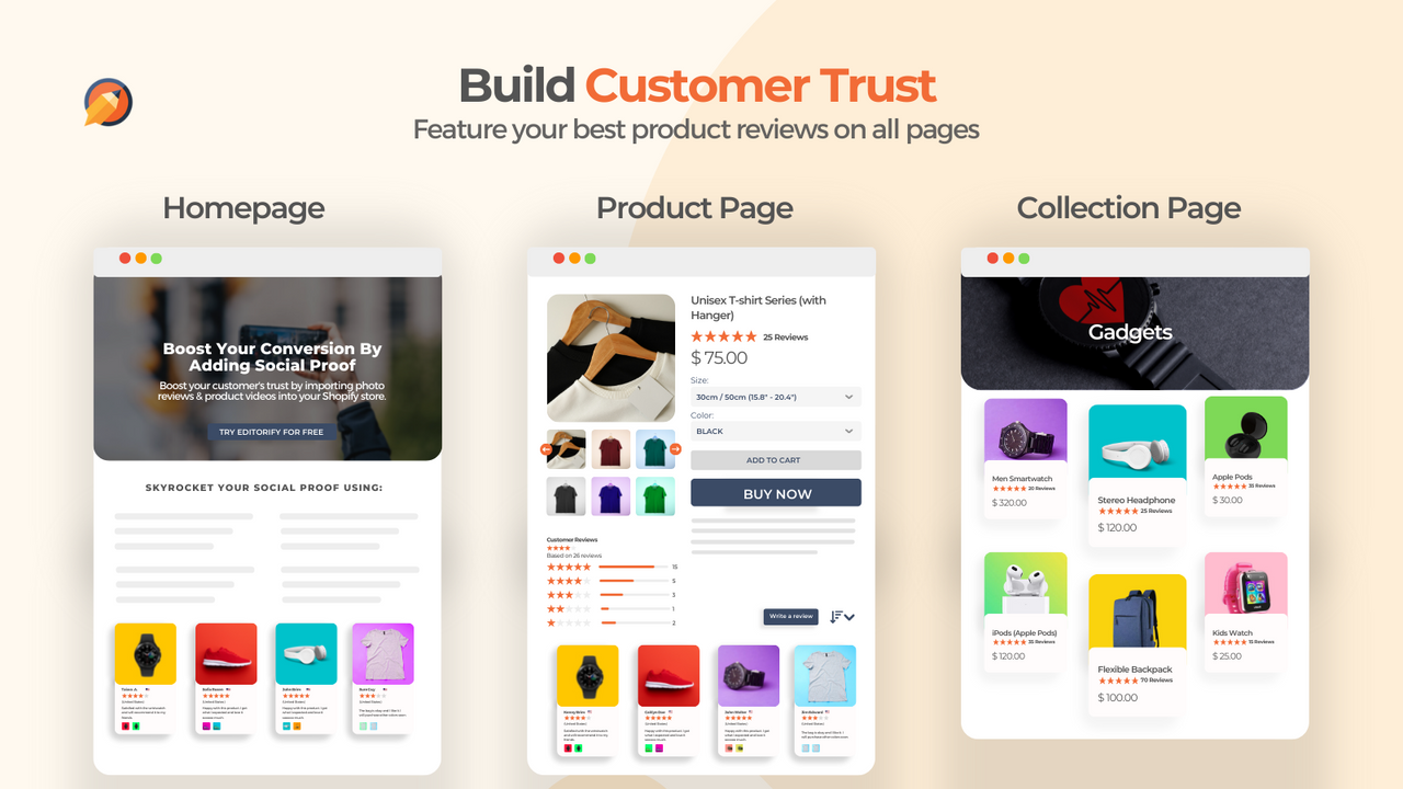 Build customer trust