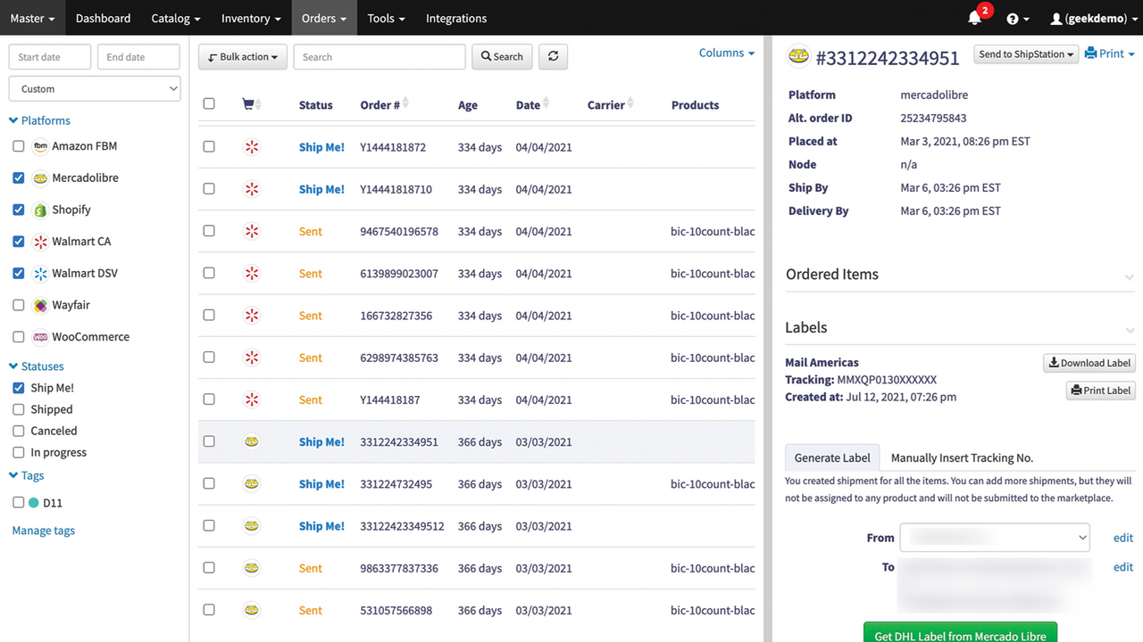 Order Management