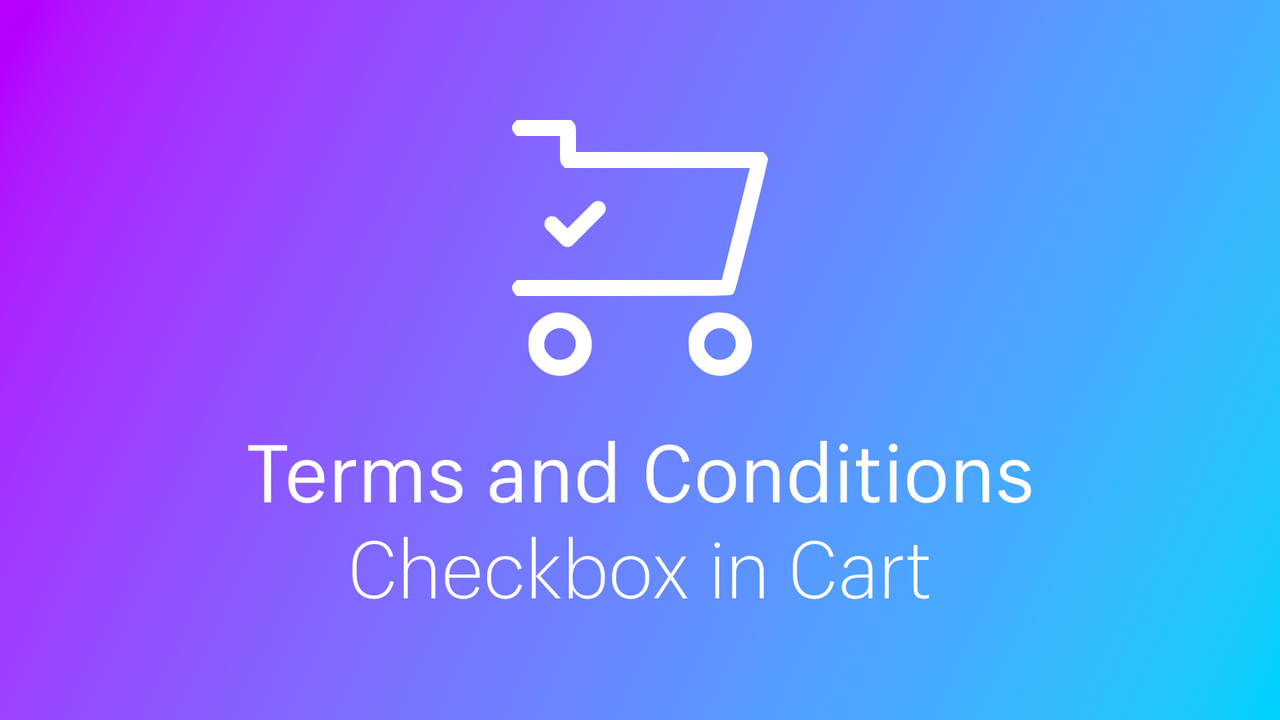 Terms and Conditions Checkbox