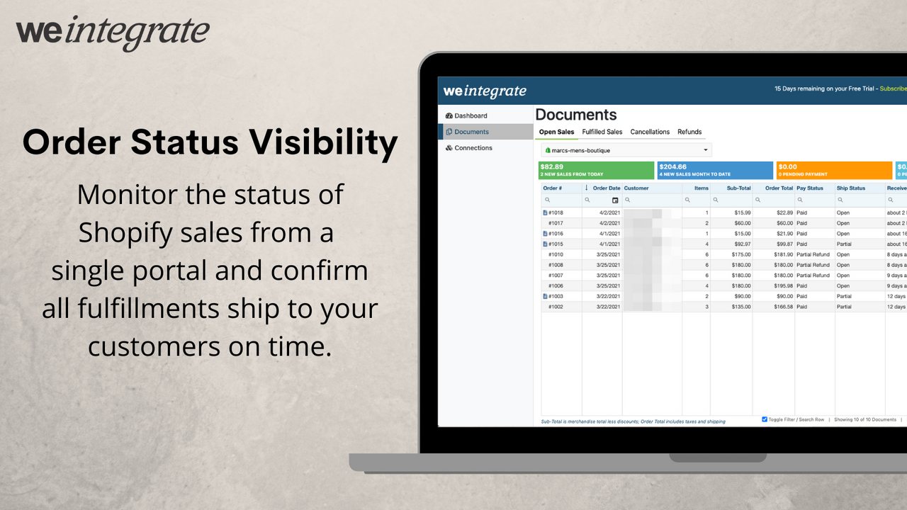 Gain Shopify Order Status Visibility, Confirm On-Time Shipping