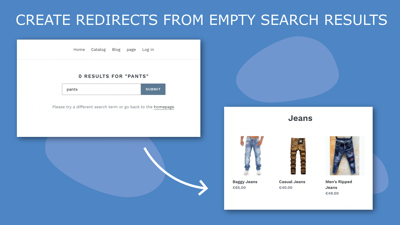 Empty Search Redirects