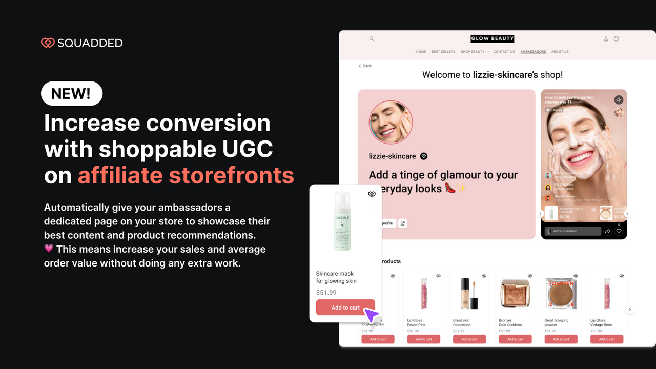 Drive more shoppers to your site with affiliate storefronts