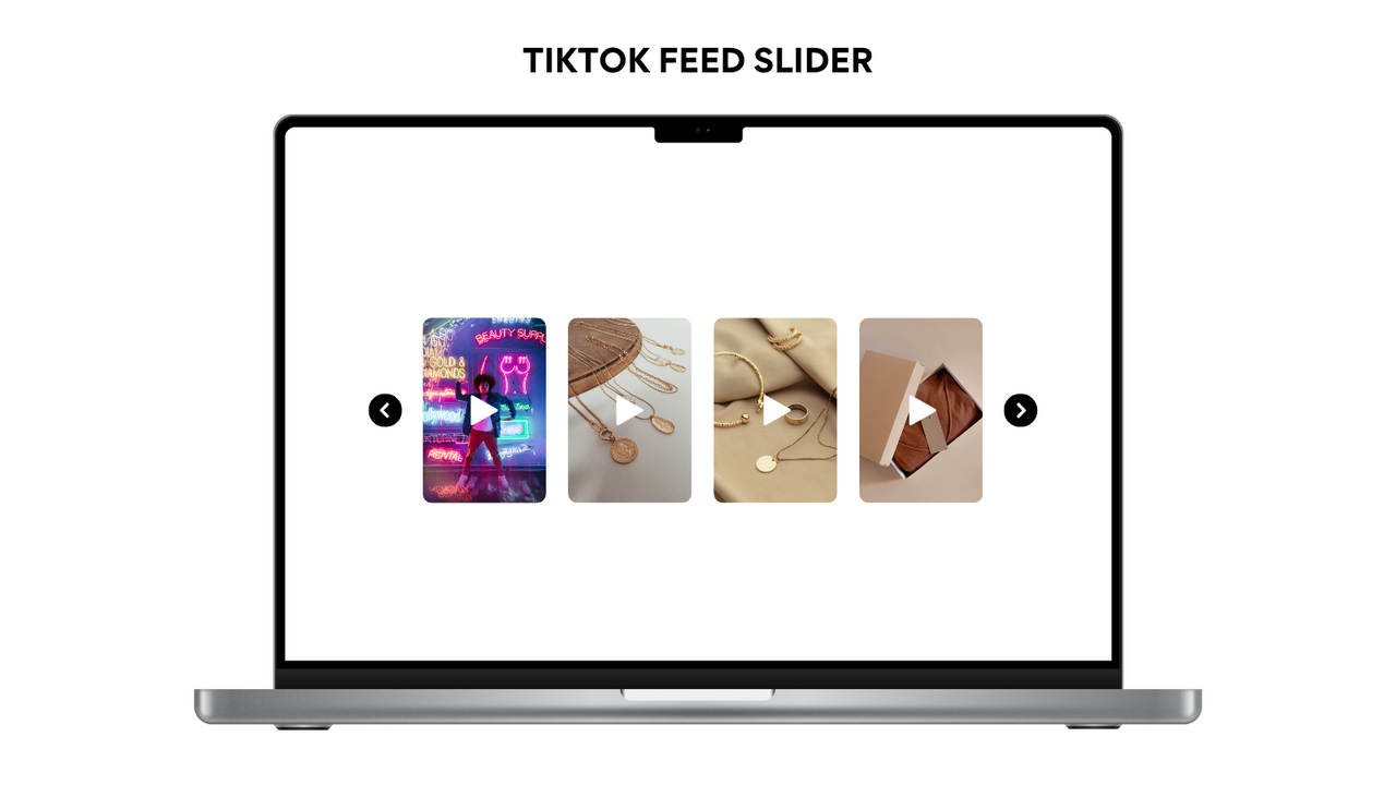 TikTok Feed, TikTok Videos, TikTok, TikTok Slider