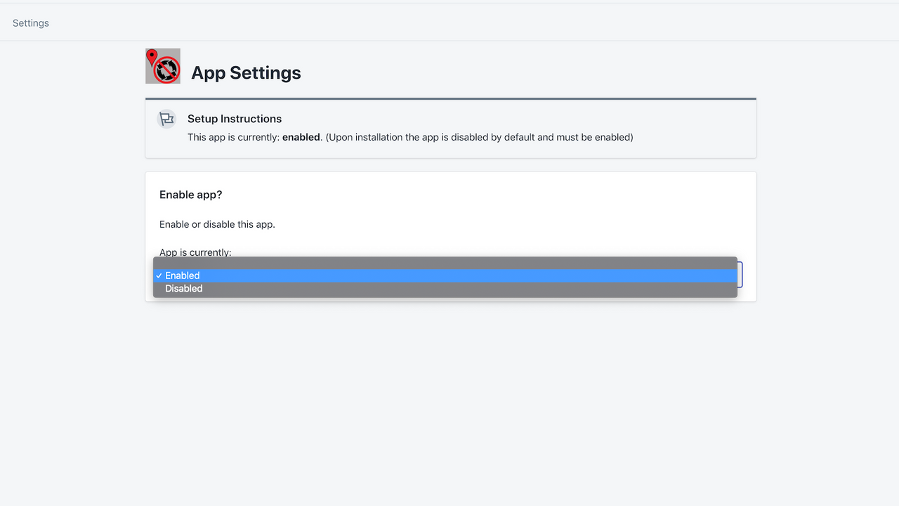 settings screenshot 2