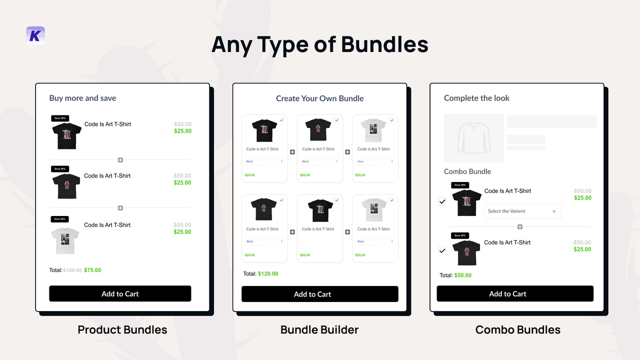 Bundles Types