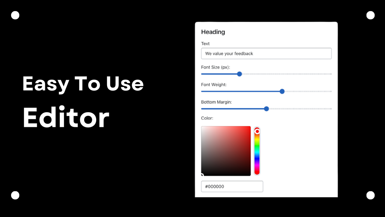 Popup Editor Form, specifically the border editing part