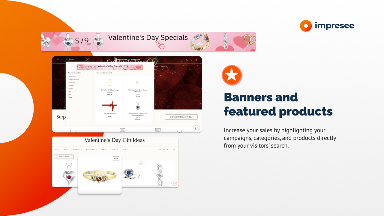 Dynamic banners and featured products