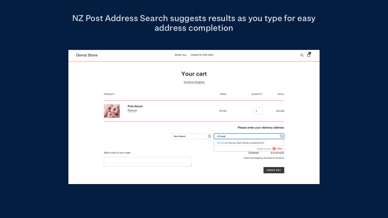 NZ Post Address Search