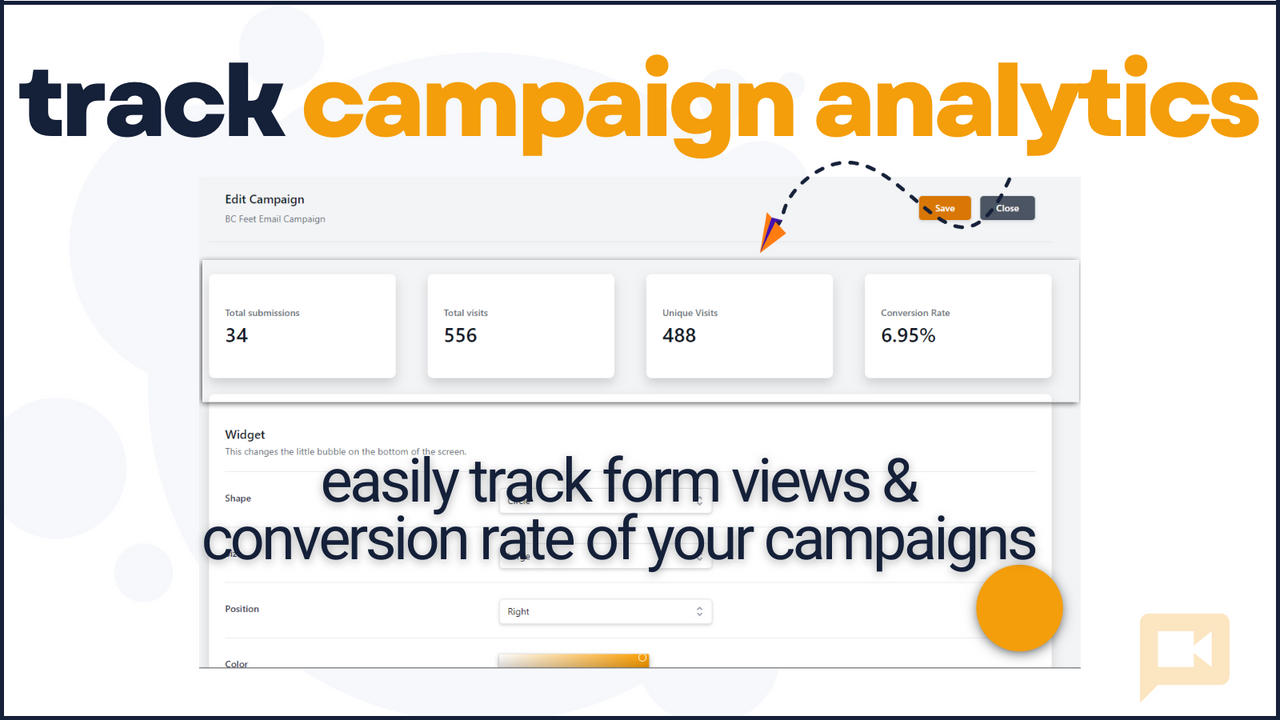 track campaign and analytics