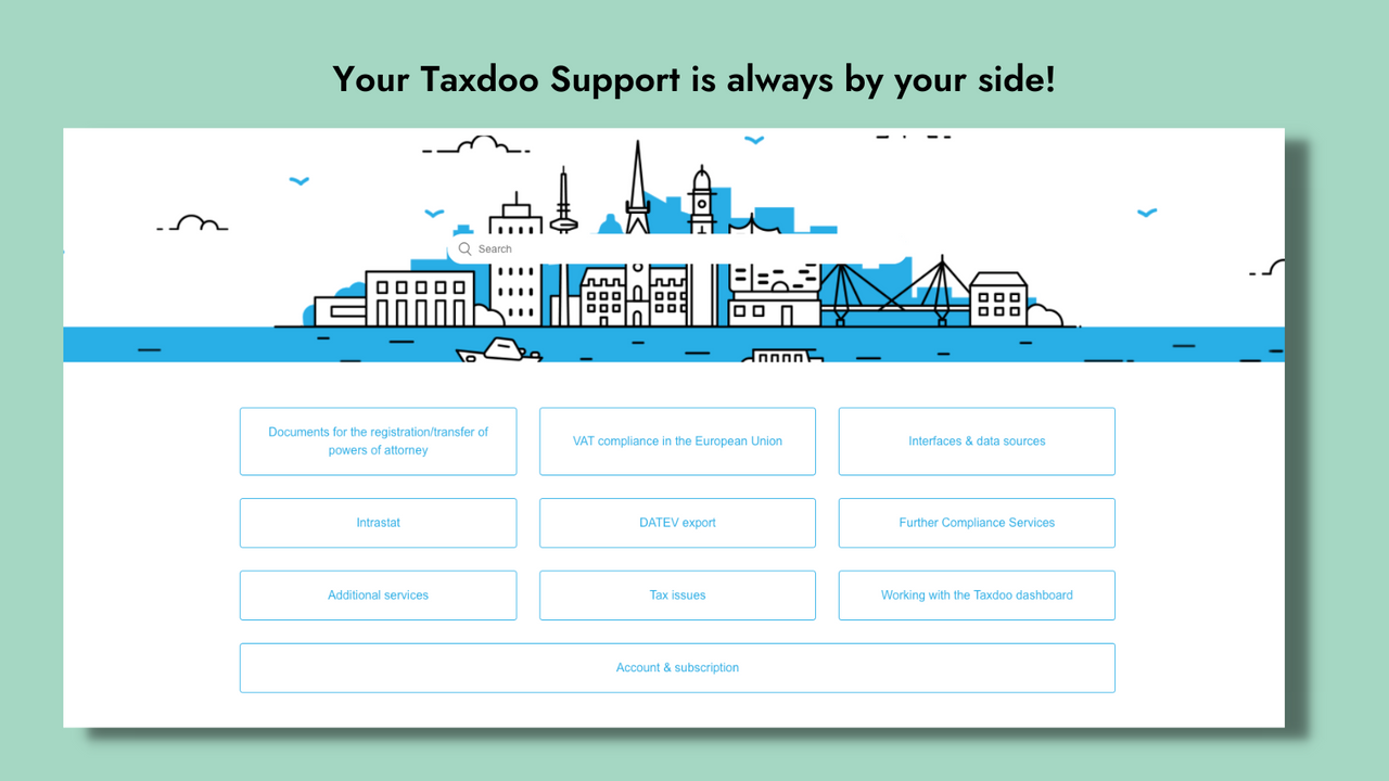 Taxdoo Support