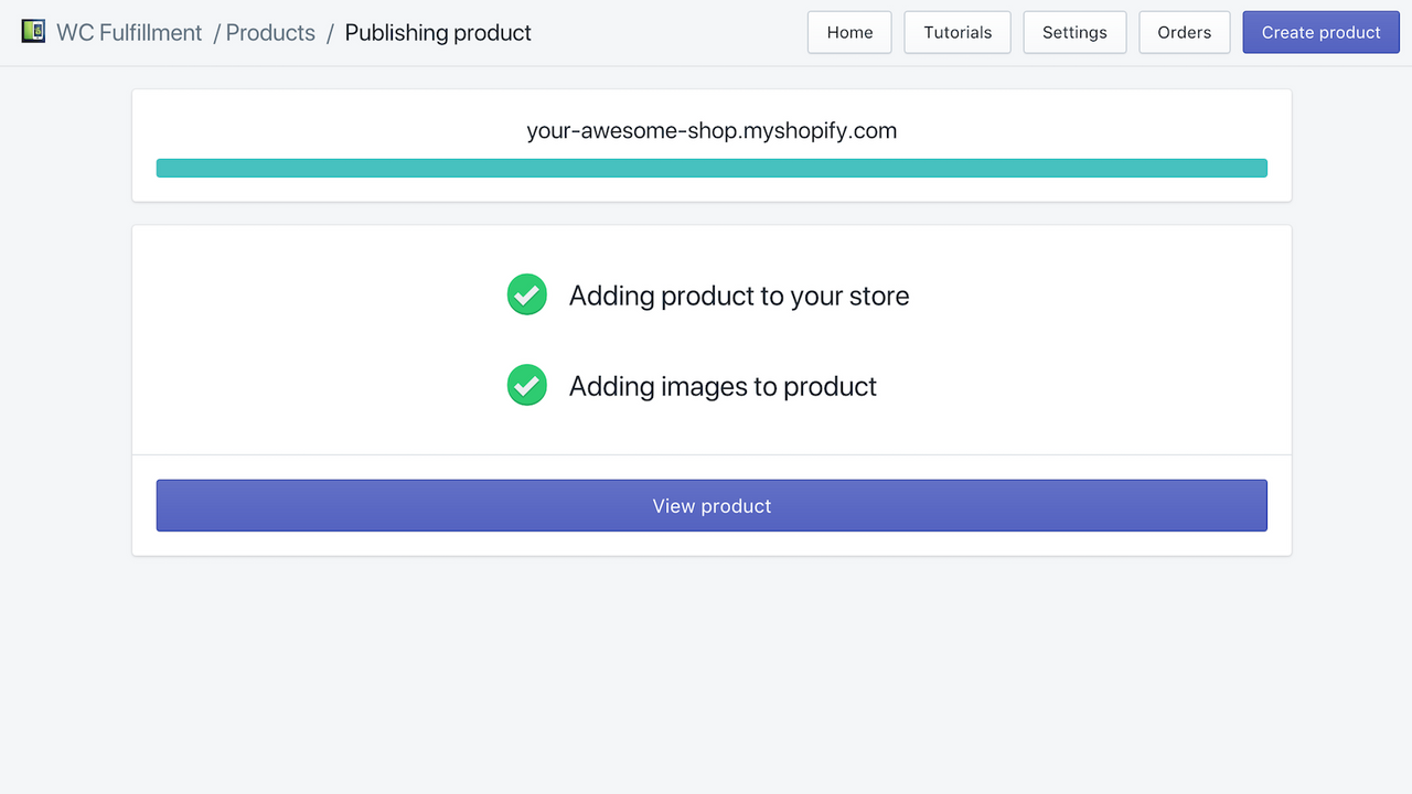 Product Publishing