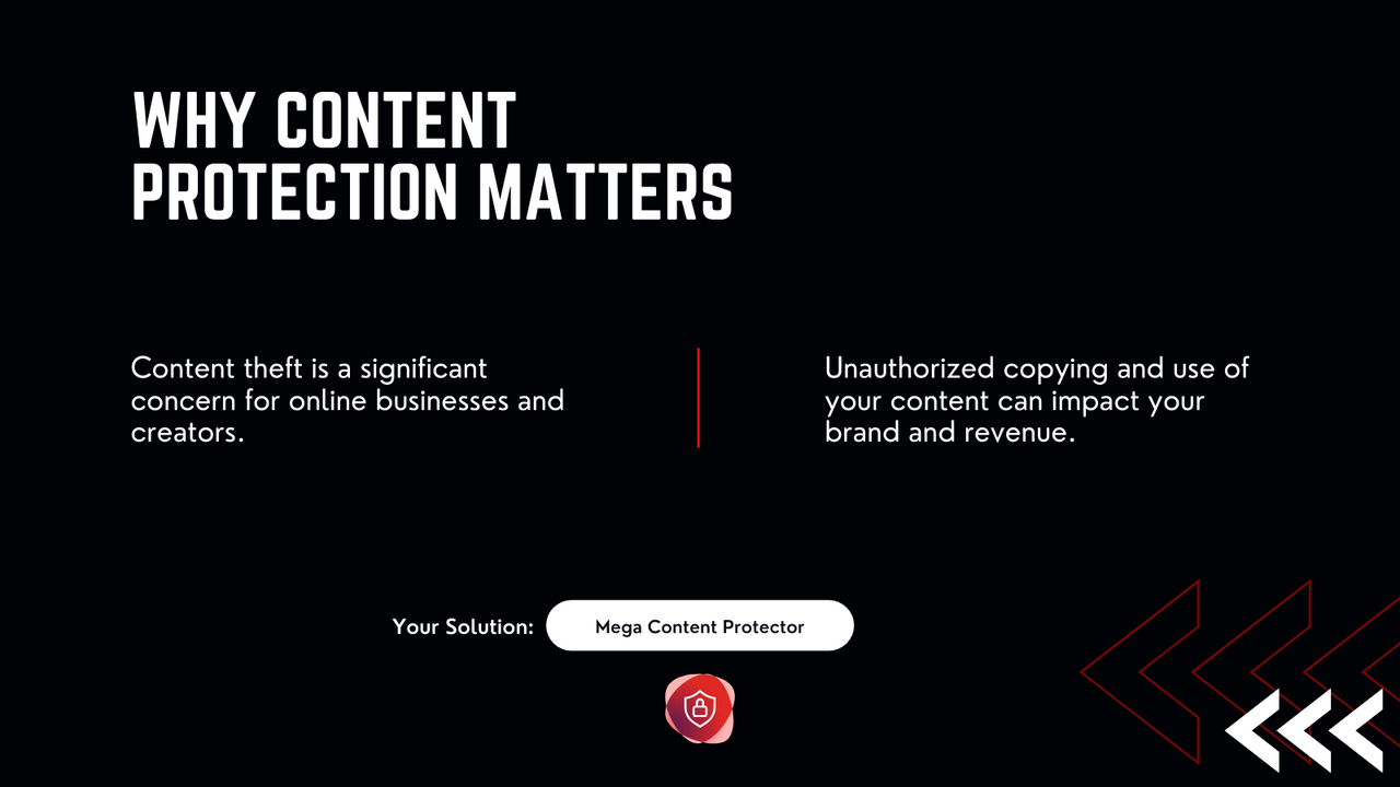 Mega Content Protector - User-friendly settings customization