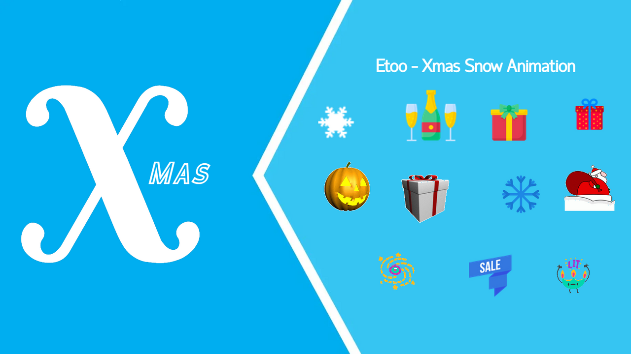 Etoo ‑ Xmas Snow Animation