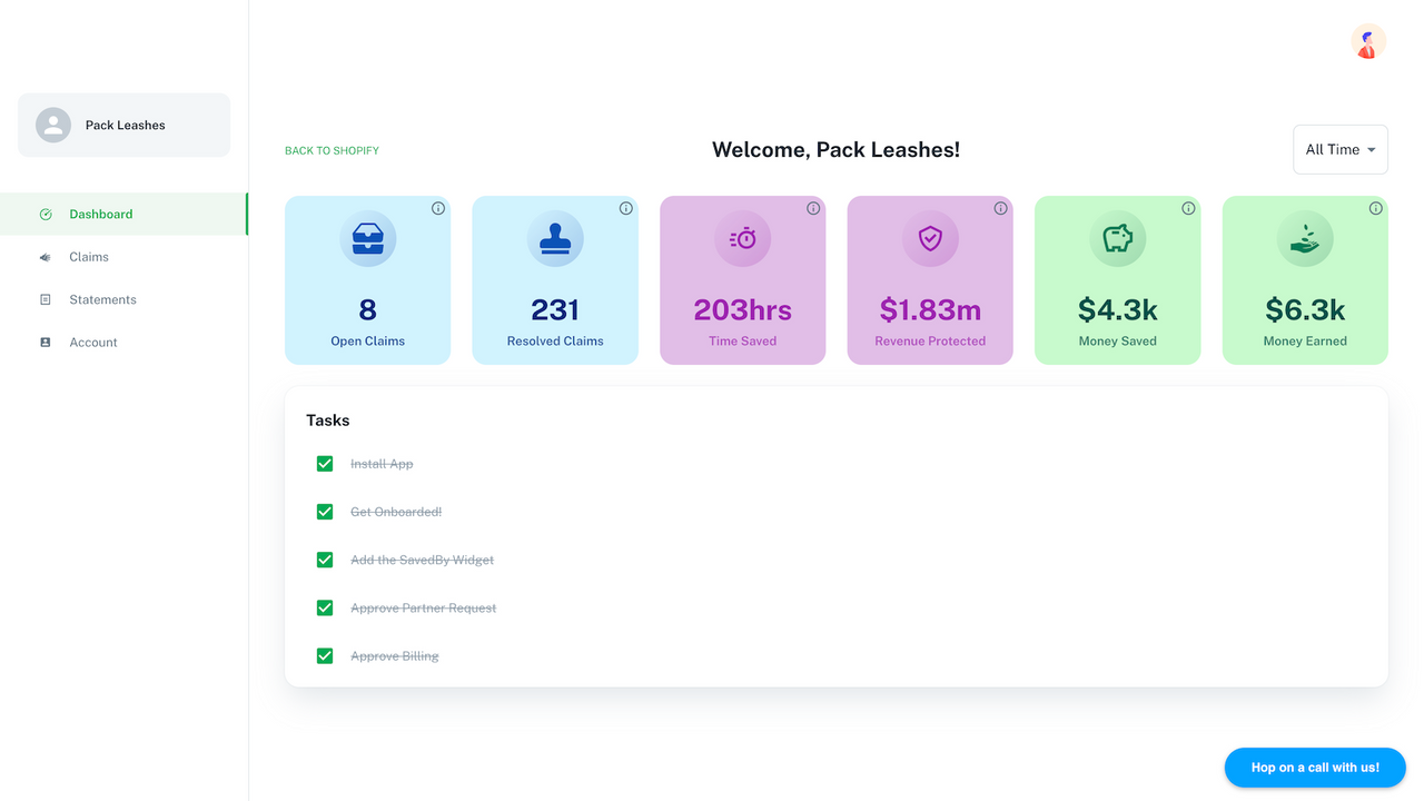 SavedBy Merchant Dashboard